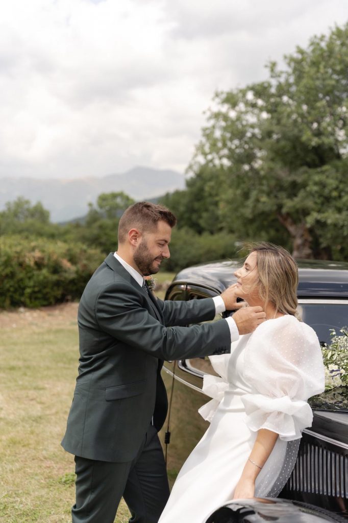 Novios se ven por primera vez el día de su boda